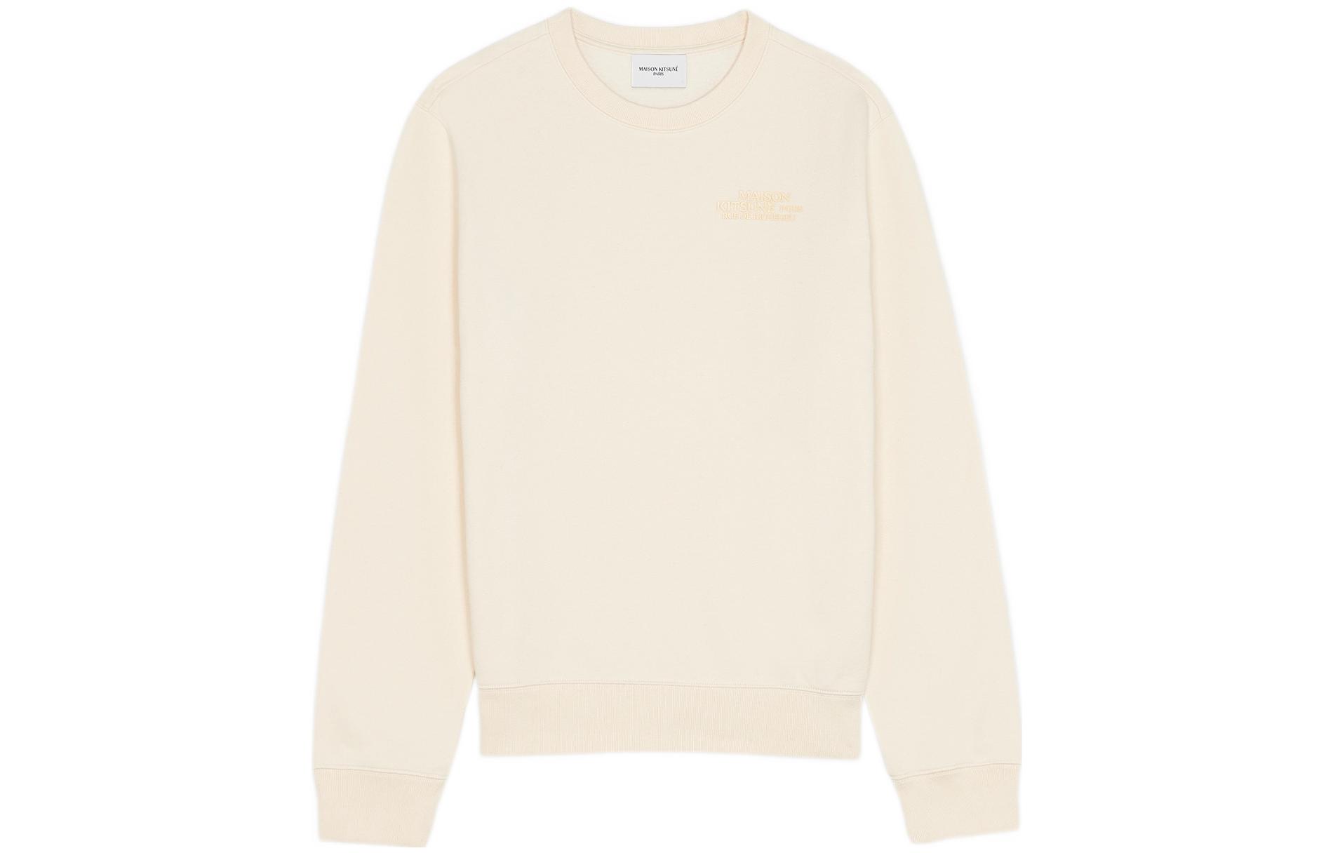 Maison Kitsune BACK TO FW22 Red Printed Pullover Sweatshirt Men’s Long Sleeve JM00317KM0001-P596