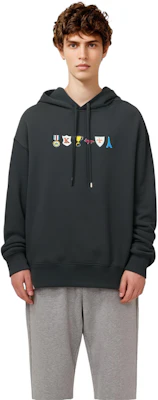 Maison Kitsune 徽章印花連帽上衣 男女款 LM00712KM0001-P199 Purchase Maison Kitsune 徽章印花連帽上衣 男女款 LM00712KM0001-P199