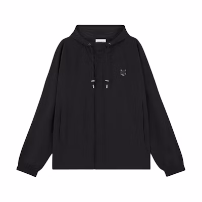 Maison Kitsune Blue Cartoon Fox Embroidered Crewneck Sweatshirt for Men FU00387KM0001-RNLU