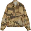 Buy Maison Kitsune Jaket Camouflage Logo Print Drawstring Collar - Camo EM02216WQ4004-KHP