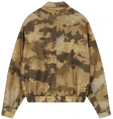 Maison Kitsune Jaket Camouflage Logo Print Drawstring Collar - Camo EM02216WQ4004-KHP Lookbook Maison Kitsune Jaket Camouflage Logo Print Drawstring Collar - Camo EM02216WQ4004-KHP