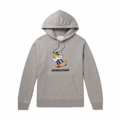 Maison Kitsune Casual Stylish Comfortable Versatile Sweatshirt LM00705KM0001BLACK