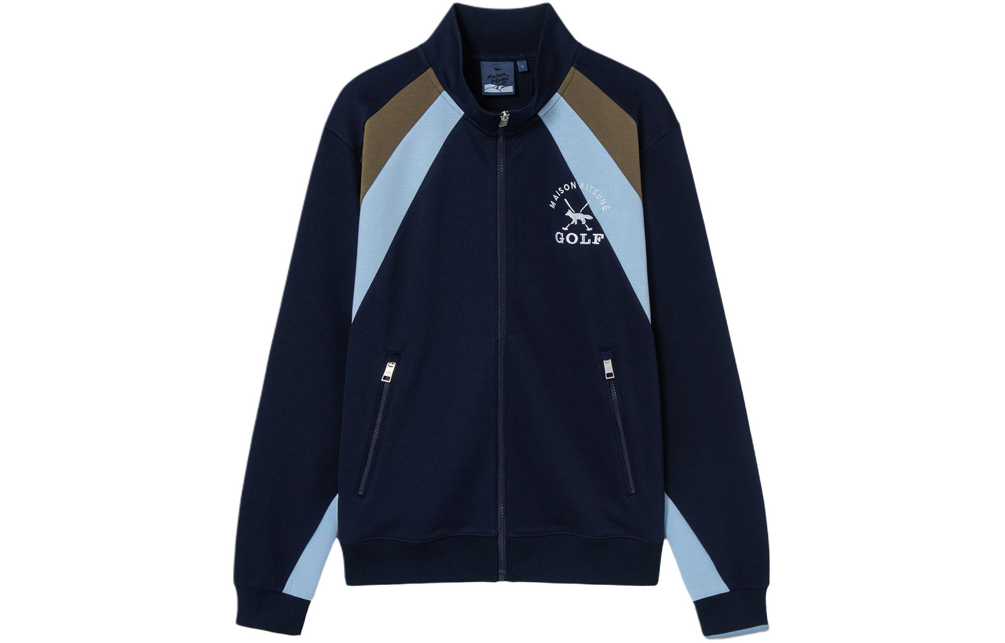 Maison Kitsune Classic Little Fox Crewneck Sweatshirt Light Blue FM00322KM0001-H429