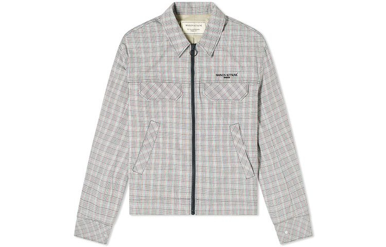 Maison Kitsune Cotton Sweatshirt with Small Fox Logo Pattern EU00314KJ0039-2