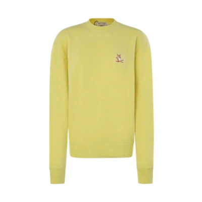 Maison Kitsune Crewneck Plain Pullover Sweatshirt Gift Set Men’s Blue AM00303KM0001-P480-GIFTBOXSET