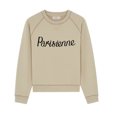 Maison Kitsune Crewneck Pullover Sweatshirt Little Fox Logo HW00333KM0020-P356
