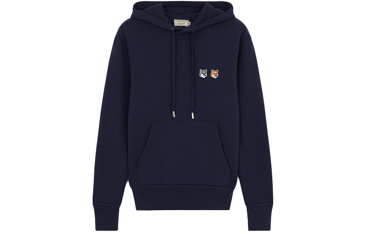 Maison Kitsune Embroidered Logo Crewneck Sweatshirt White IM00318KM0001-P100