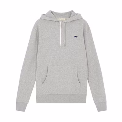 Maison Kitsune Fox Embroidered Hoodie Unisex LW00702KM0307-P360