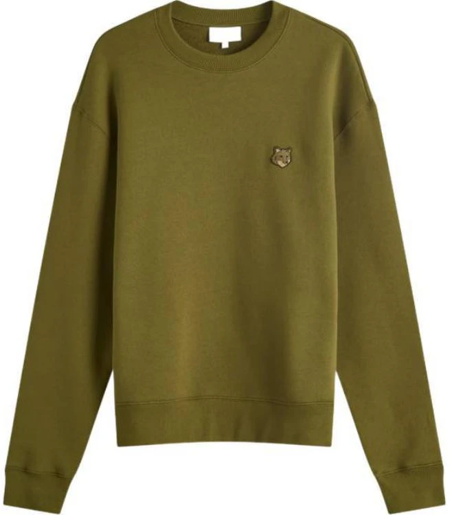maison-kitsune-fox-head-patch-crewneck-sweatshirt-green-mm-00316-km-0307-p384