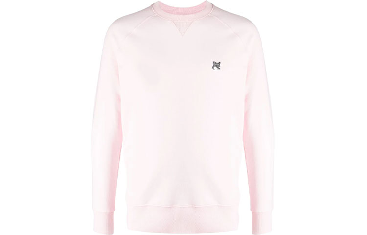 Maison Kitsune Fox Logo Crewneck Sweatshirt Men’s Black GM00333KM0002-P199