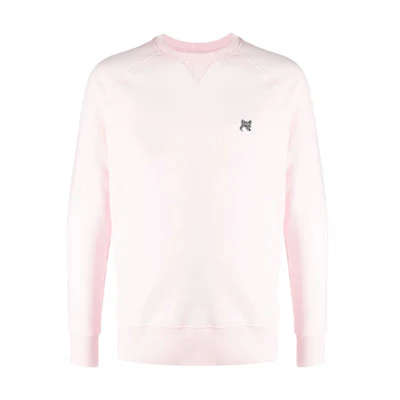 Maison Kitsune Fox Logo Crewneck Sweatshirt Men’s Black GM00333KM0002-P199