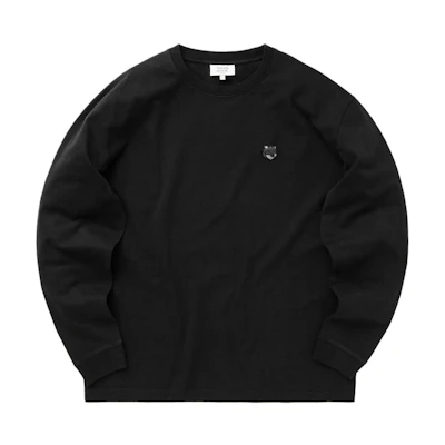 Maison Kitsune Fox Patch Hoodie Firewood Color MM00713KM0307-P296