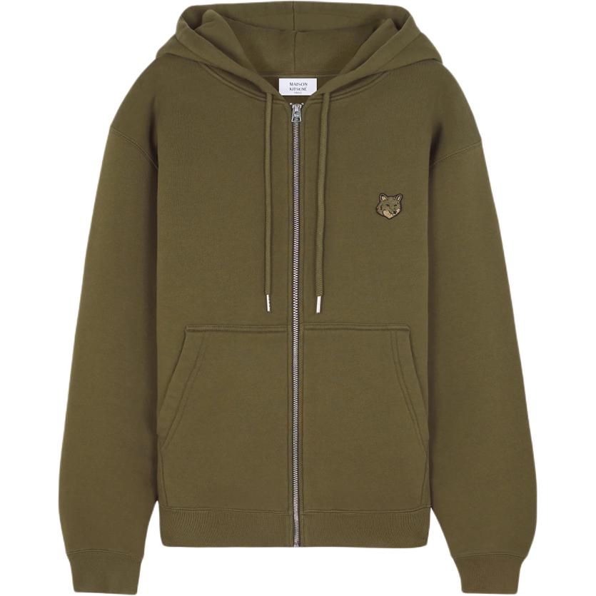 Maison Kitsune Fox Print Crewneck Pullover Sweatshirt Unisex Blue SP618LM00301-P480