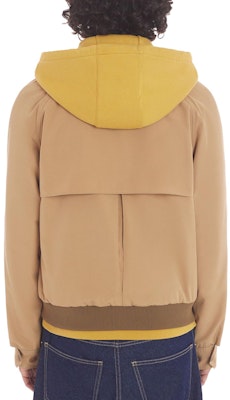 美松狐标刺绣拉链直筒舒适夹克 米色 LM02103WQ0062-P220 Purchase 美松狐标刺绣拉链直筒舒适夹克 米色 LM02103WQ0062-P220