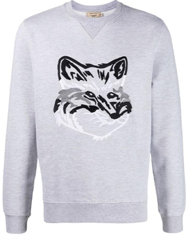 maison-kitsune-fw-21-big-fox-embroidered-crewneck-sweatshirt-gray-gm-00339-km-0017-grey
