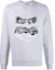 Order Sweatshirt Krewnek Big Fox FW21 Maison Kitsune Kelabu GM00339KM0017-GREY