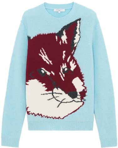 maison-kitsune-fw-21-blue-fox-intarsia-wool-sweater-unisex-crewneck-hu-00510-kt-1016-p400