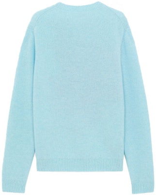 Sweater Bulu Kitsune Biru FW21 Unisex, Reka Intarsia. HU00510KT1016-P400 Lookbook Sweater Bulu Kitsune Biru FW21 Unisex, Reka Intarsia. HU00510KT1016-P400