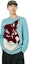 Sizing Sweater Bulu Kitsune Biru FW21 Unisex, Reka Intarsia. HU00510KT1016-P400