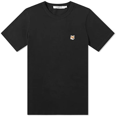 Maison Kitsune FW21 Cartoon Fox Graphic T-Shirt Black Short Sleeve AM00103KJ0008-P199 Buy Maison Kitsune FW21 Cartoon Fox Graphic T-Shirt Black Short Sleeve AM00103KJ0008-P199
