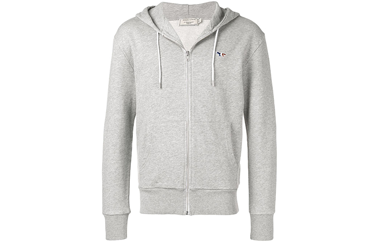 Maison Kitsune FW21 Fox Logo Crewneck Sweatshirt Unisex Khaki SPCKU00303-P203