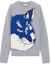 Order Maison Kitsune FW21 狐狸头灰色针织衫男女同款卫衣 HU00510KT1016-P150