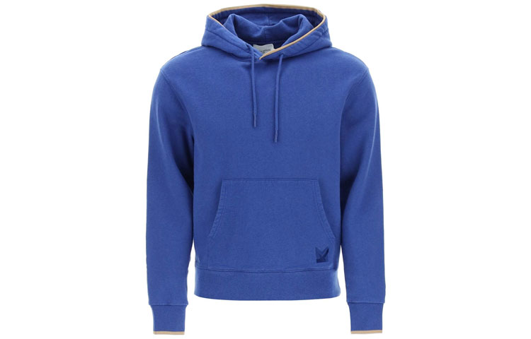 Maison Kitsune FW21 MK Embroidered Hoodie Unisex Gray HU00328KM0019-P190