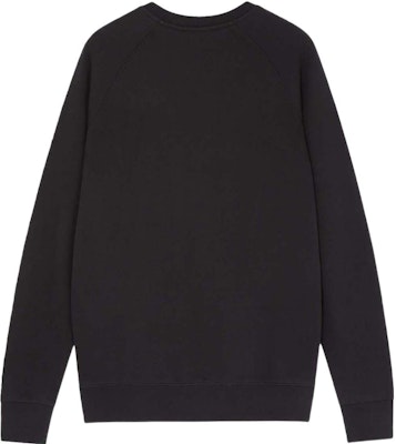 Maison Kitsune FW22 Baju Sweatshirt Hitam Logo Fox Bersulam Crewneck AM00303KM0001-BK Lookbook Maison Kitsune FW22 Baju Sweatshirt Hitam Logo Fox Bersulam Crewneck AM00303KM0001-BK
