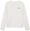 Order Maison Kitsune FW22 Sweatshirt Crewneck Kepala Rubah Ganda Off-White FM00358KM0002-ECRU