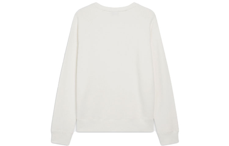 Lookbook Maison Kitsune FW22 Sweatshirt Crewneck Kepala Rubah Ganda Off-White FM00358KM0002-ECRU