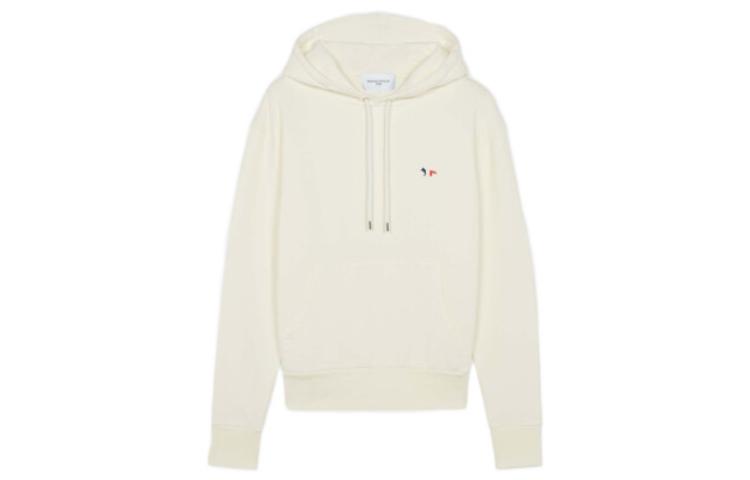 Maison Kitsune FW22 Fox Logo Embroidered Pullover Sweatshirt Black JM00317KM0001-P199