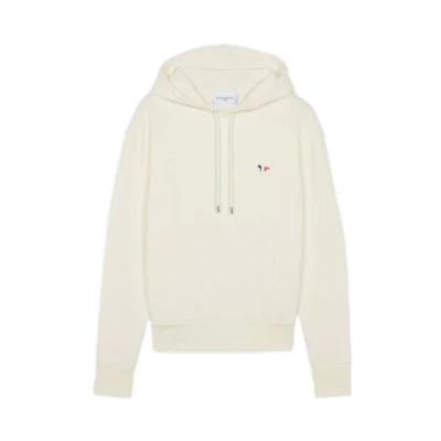 Maison Kitsune FW22 Fox Logo Embroidered Pullover Sweatshirt Black JM00317KM0001-P199