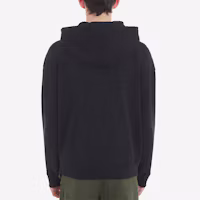 Purchase 메종 키츠네 FW23 폭스 패치 블랙 풀오버 후디 남성용 LM00705KM0001-P199
