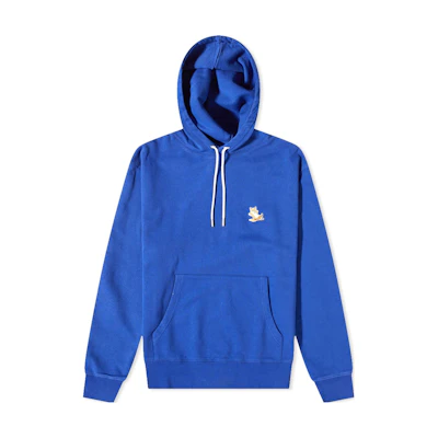 Maison Kitsune FW23 Bold Fox Head Zip Hoodie Black LM02204WQ4016-P199