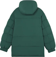 Lookbook 메종 키츠네 FW23 볼드 폭스 패치 루즈핏 그린 집업 후디 재킷 LM02204WQ4016-P399