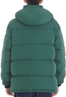 Purchase 메종 키츠네 FW23 볼드 폭스 패치 루즈핏 그린 집업 후디 재킷 LM02204WQ4016-P399