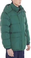 Details for 메종 키츠네 FW23 볼드 폭스 패치 루즈핏 그린 집업 후디 재킷 LM02204WQ4016-P399