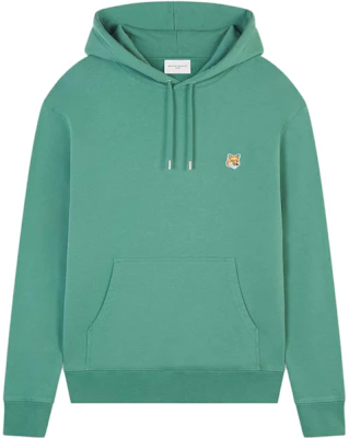 Maison Kitsune FW23 Fox Patch Hoodie Men’s Casual Blue-Grey Sweater LM00702KM0001-P315 Order Maison Kitsune FW23 Fox Patch Hoodie Men’s Casual Blue-Grey Sweater LM00702KM0001-P315