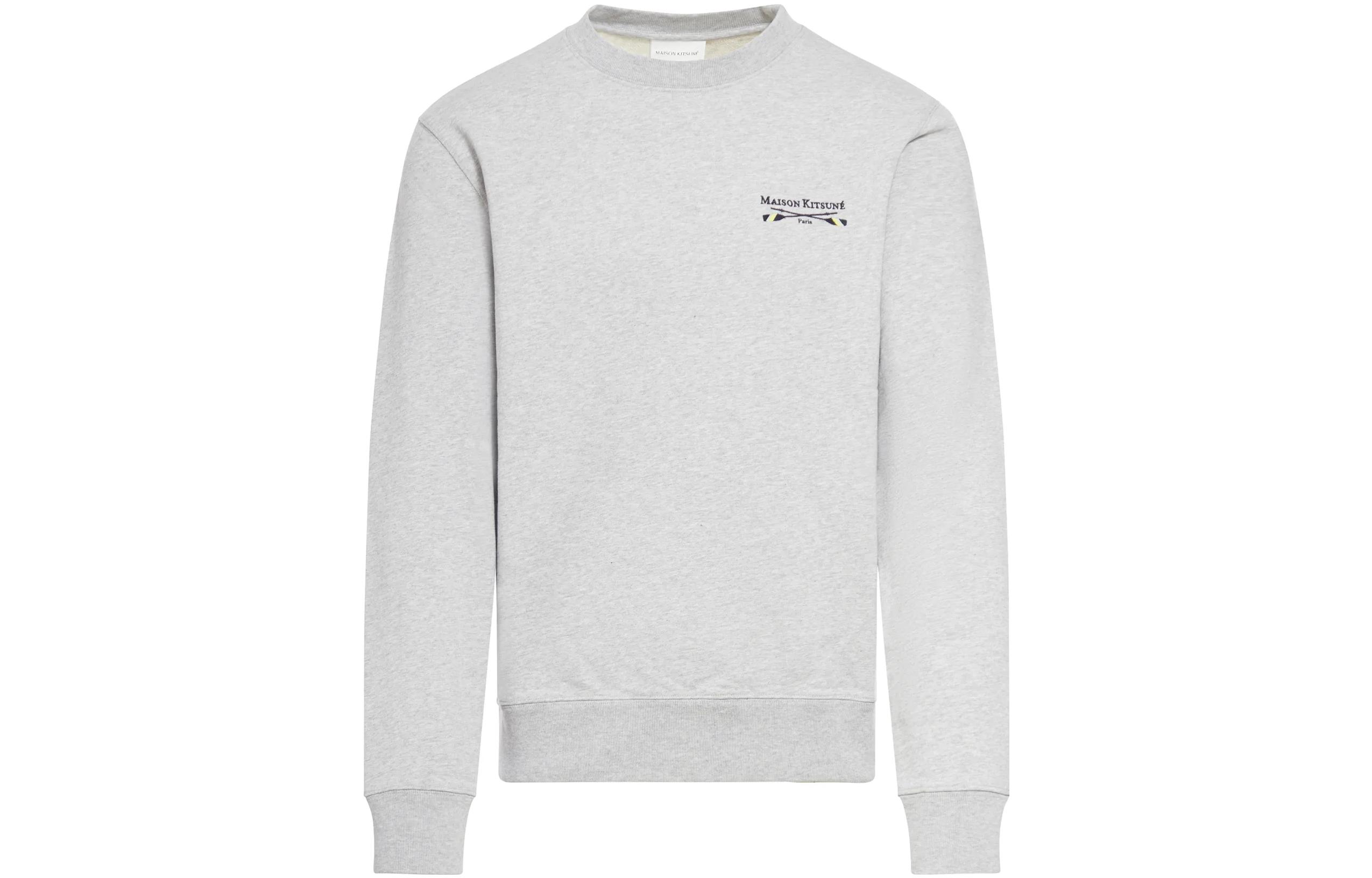 Maison Kitsune FW23 Green Fox Patch Casual Hoodie for Men LM00703KM0307-P399