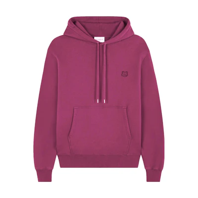 Maison Kitsune FW23 Red Animal Print Loose Fit Zip Hoodie Jacket Unisex 5743281901-P650