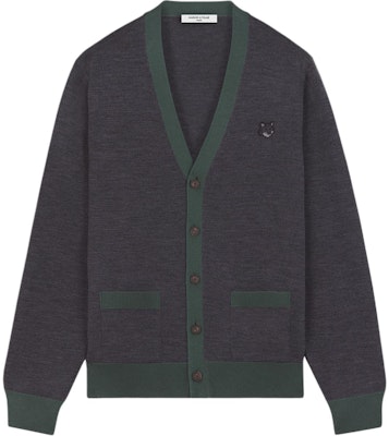 梅森狐猴 FW24 深灰色V领罗纹长袖毛衣 NM00507KT1036-H170 Order 梅森狐猴 FW24 深灰色V领罗纹长袖毛衣 NM00507KT1036-H170