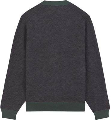 梅森狐猴 FW24 深灰色V领罗纹长袖毛衣 NM00507KT1036-H170 Lookbook 梅森狐猴 FW24 深灰色V领罗纹长袖毛衣 NM00507KT1036-H170