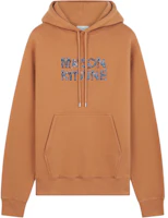 Order 메종 키츠네 FW24 자수 레터링 후디 레드우드 레드 NM00704KM0307-P270