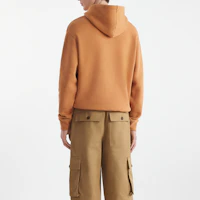 Purchase 메종 키츠네 FW24 자수 레터링 후디 레드우드 레드 NM00704KM0307-P270