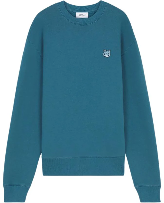 maison-kitsune-fw-24-fox-patch-oversized-long-sleeve-sweatshirt-blue-mens-mm-00316-km-0307-p446