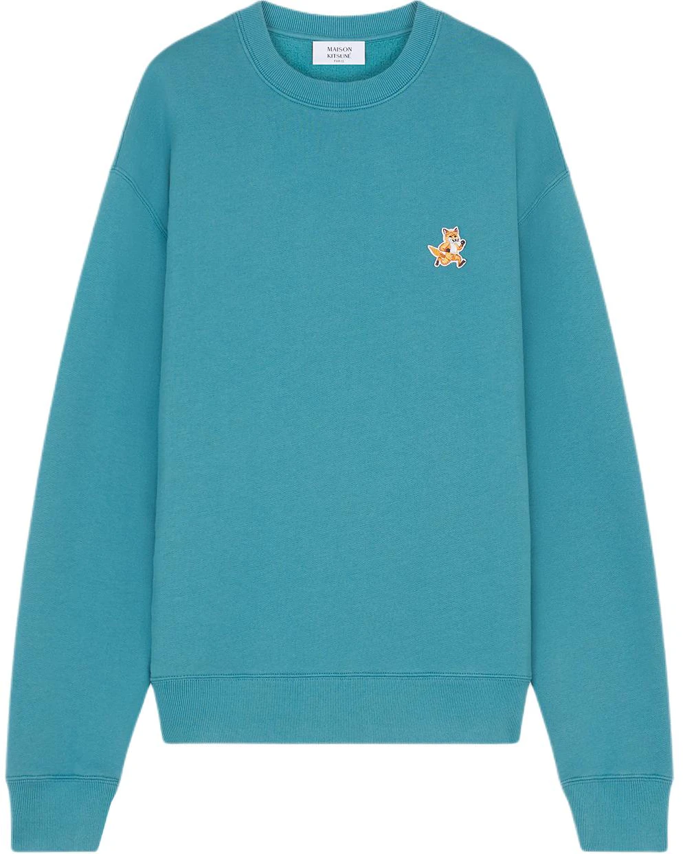 maison-kitsune-fw-24-relaxed-fit-long-sleeve-patch-sweatshirt-men-light-aqua-mm-00313-km-0307-p456