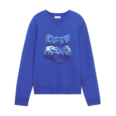 Maison Kitsune Gray Alphabet Hoodie KM00312KM0020-LGM