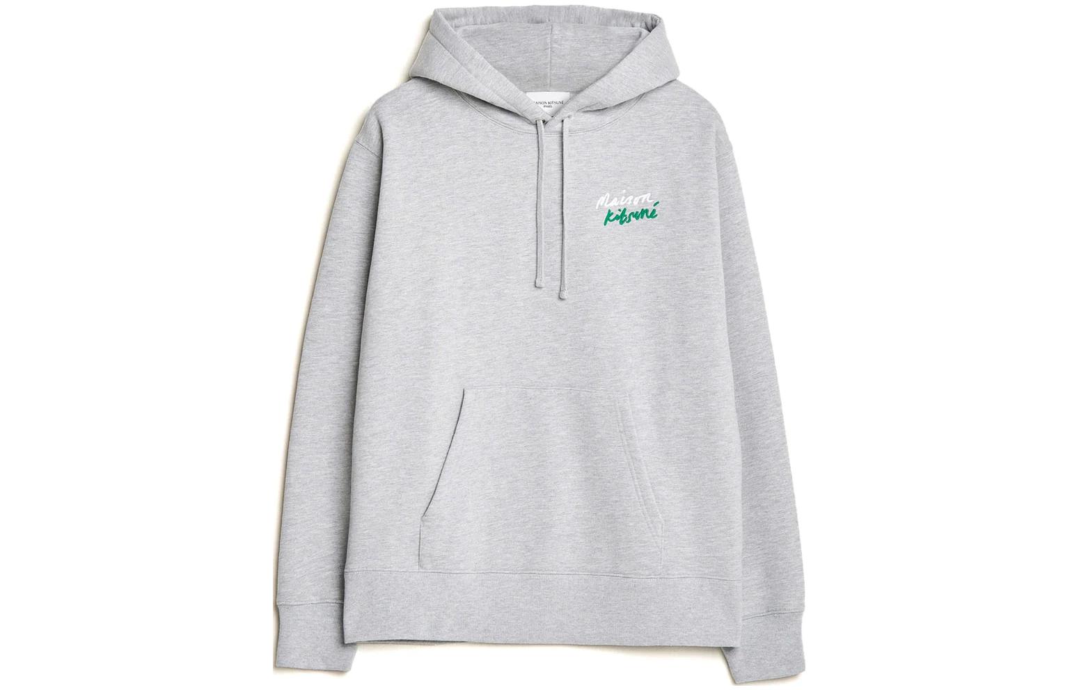 Maison Kitsune Gray Plaid Pattern Casual Jacket BM02210BT3101