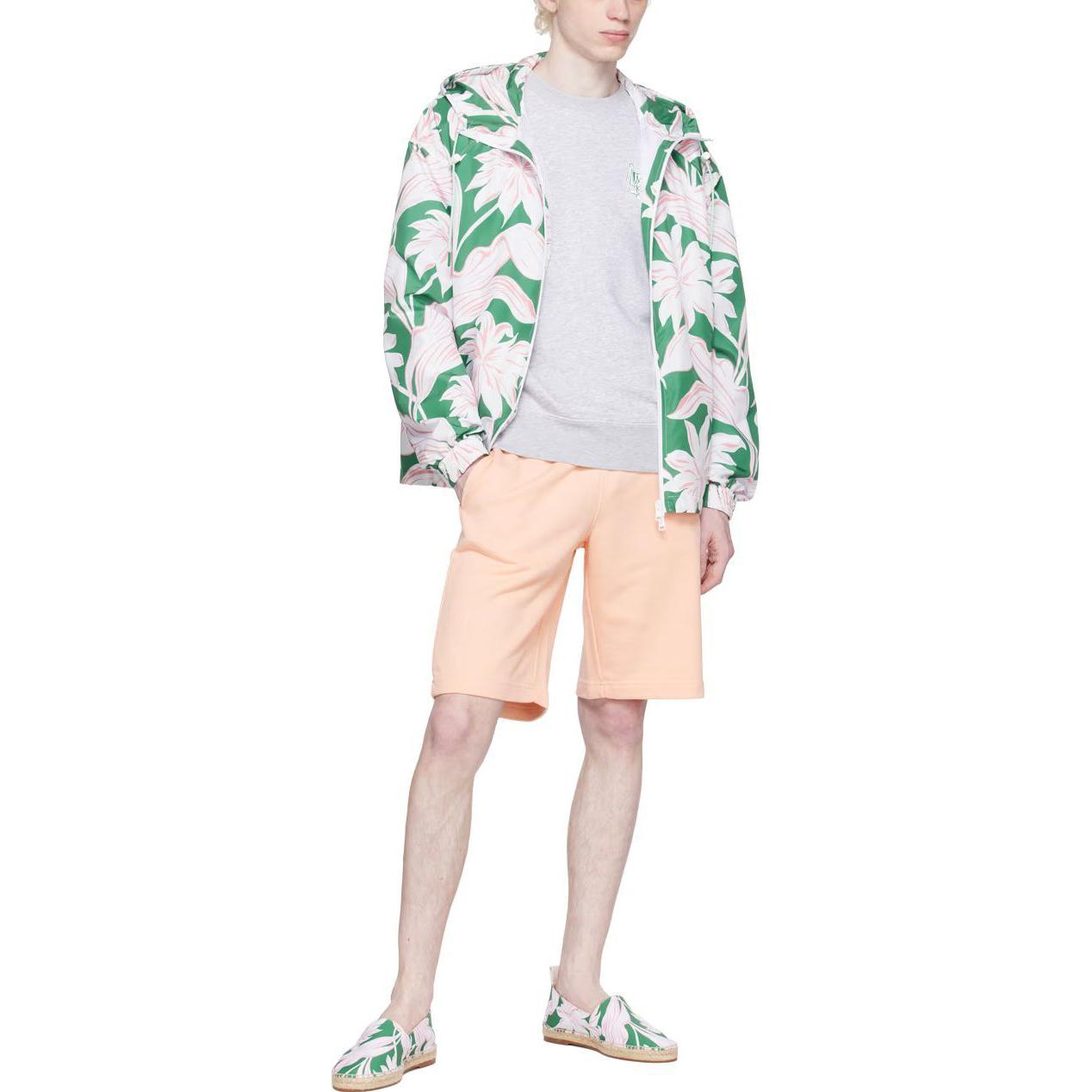 Details for Maison Kitsune 灰色徽章設計套頭衫 KM00326KM0027-H120