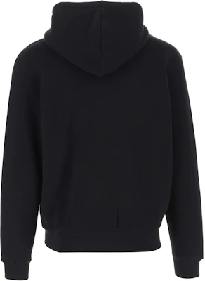 Maison Kitsune Logo Print Drawstring Hooded Zip-Up Jacket Black Men NM00703KM0307-B197 Lookbook Maison Kitsune Logo Print Drawstring Hooded Zip-Up Jacket Black Men NM00703KM0307-B197